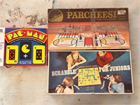 Vintage Board Game Set (3)