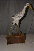 Handmade Wooden Bird Art