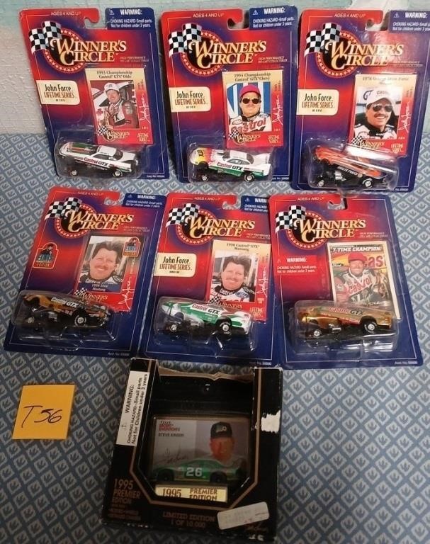 11 - LOT OF COLLECTIBLE RACE CARS (T56)
