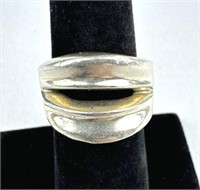 925 Silver Two Band Ring