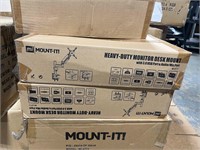 Lot of 5 Mount-it!  monitor desk mount MI-4771