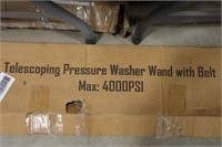 TELESCOPING PRESSURE WASHER WAND WITH BELT