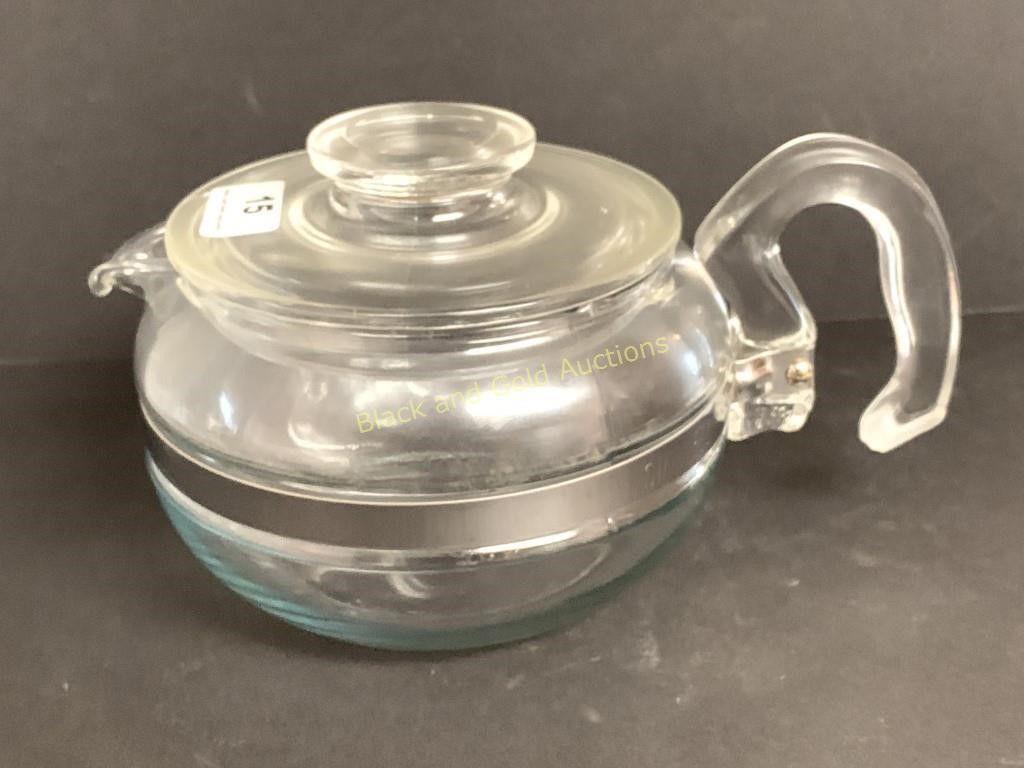 Glass Pyrex Tea Pot: 8446