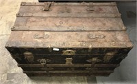 Vintage trunk damage to the bottom