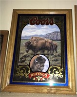 Coors beer sign-Buffalo