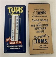 Tums for the Tummy adv. thermometer w/box