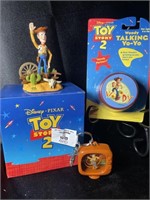 $$$ Collectibe Toy Story  Figurine, Yoyo, & KeyChn