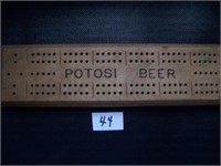 Potosi Beer Cribbage Board - Greetings and Merry C
