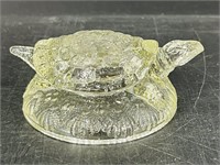 GLOWY Glass Turtle Ring Holder