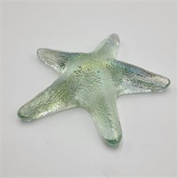 Signed Art Glass Starfish