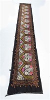 EMBROIDERED SILK SUZANI WALL RUNNER