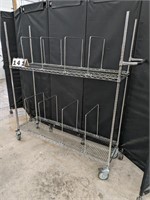 18"x60" Metro Style Uline Mobile Rack