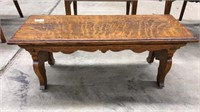 ANTIQUE OAK STOOL