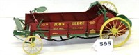 JD Model E Manure Spreader by Terry Roush - Red