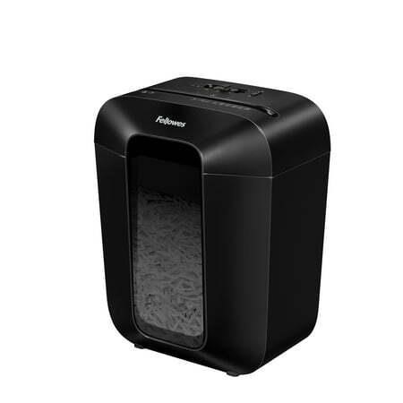 Fellowes LX50-RS 9-Sheet Cross Cut Shredder