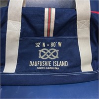 NWT Spartina 449 Daufuskie Island Cargo Duffle