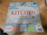 Cardstock "Nana's Kitchen" w/ Glitter