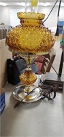 Amber color lamp