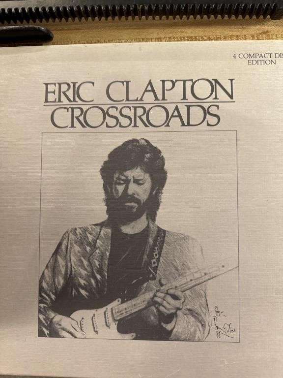 Eric Clapton crossroads, compact disc collection,