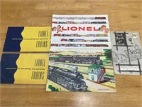 5 Lionel Catalogs