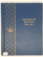 Complete Book Of Franklin Silver Half Dollars