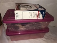 Rival timer and small storage containers