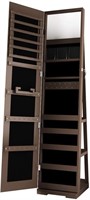 Jewelry Armoire with Full Length Mirror