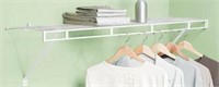 Rubbermaid 12-in White Wire Closet Kit