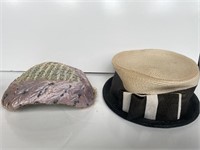 2 Vintage Ladies Hats