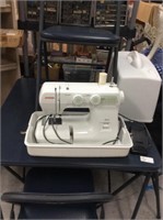 Janome sewing machine with case