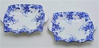 Shelley "Dainty Blue" Mint Dishes