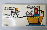 1965 Parker Brothers "Don't miss the boat!"