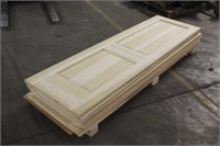 (5) 24"x80" Poplar Doors, 2-Panel