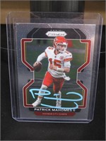 2021 PANINI PRIZM PATRICK MAHOMES AUTOGRAPH