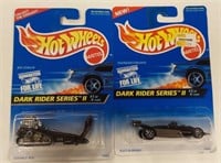 Hot-Wheels 1995 - 2 Cars Dark Rider Series II