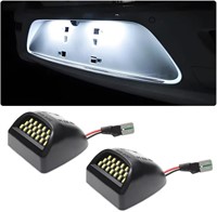 AICEL Full LED License Plate Light, 2PCS Tag Lamps