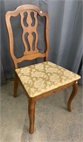 UPHOLSTERED SEAT SIDE CHAIR