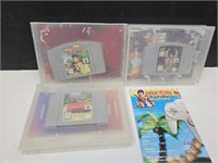 Nintendo 64 Games (3) Diddy Kong, WWF, Crusin