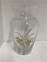 vintage avon lead crystal vase k