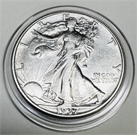 1937 Liberty Walking Half Dollar UNCIRCULATED