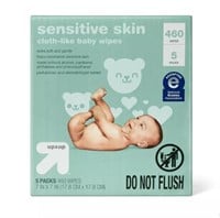 Sensitive Skin Baby Wipes with Moisturizing Lotion