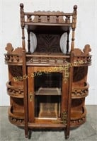Victorian Style Hanging Wall Mount Cabinet