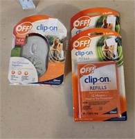 OFF clip on + refills