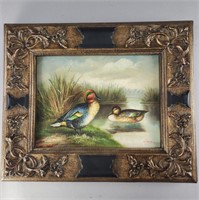 Original Duck Painting, Signed
