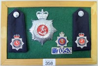 UK Kent police panel badges patches