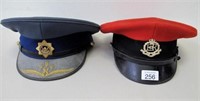 UK military police & Sth African Police hats