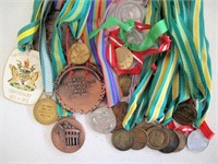 Vintage commemorative medals includes