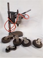 Ho,e utility 1/4" drill stand, wheels