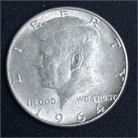 1964 Kennedy Silver Half Dollar