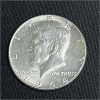 1964 Kennedy Silver Half Dollar